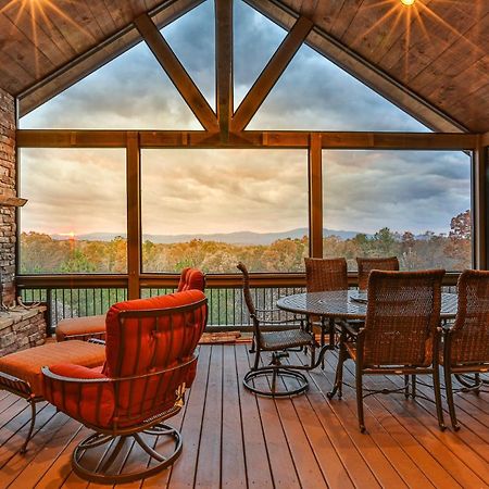Eagles Crest - Long Range Layered Mountain Views In Peaceful Neighborhood! Villa Mineral Bluff Exterior photo