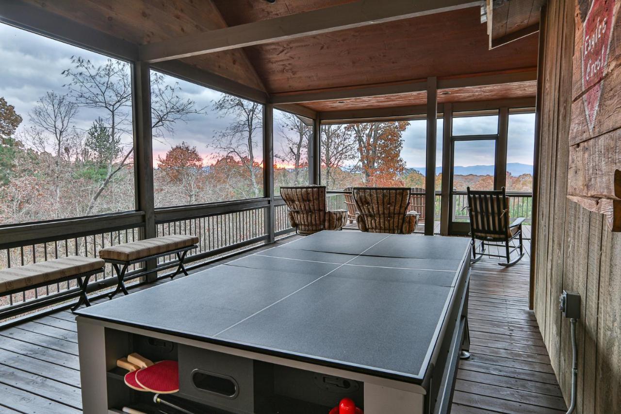 Eagles Crest - Long Range Layered Mountain Views In Peaceful Neighborhood! Villa Mineral Bluff Exterior photo